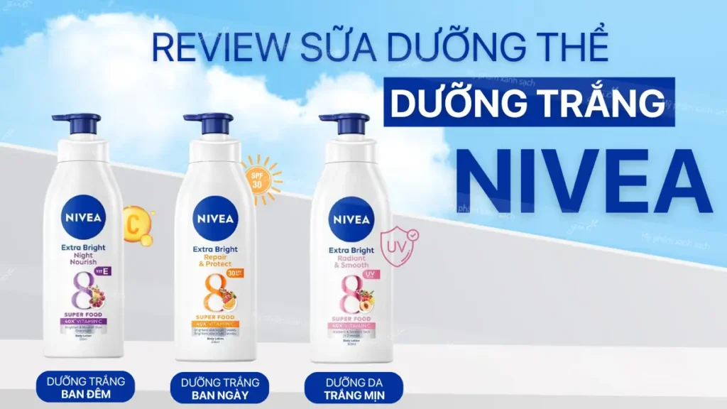 Kem dưỡng trắng da Nivea Extra White Night Nourish