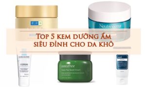 Kem dưỡng ẩm trắng da cho da khô