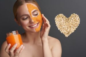 Mặt nạ dầu gấc yến mạch trị nám