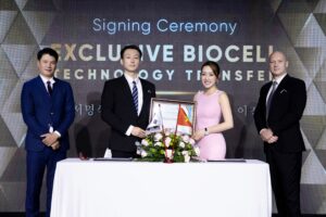 CEO Chang ký kết chuyển giao công nghệ tế bào tươi Biocell với hãng Biocell Hàn Quốc