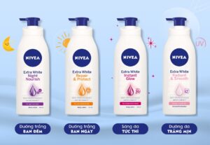 Kem trắng da toàn thân Nivea